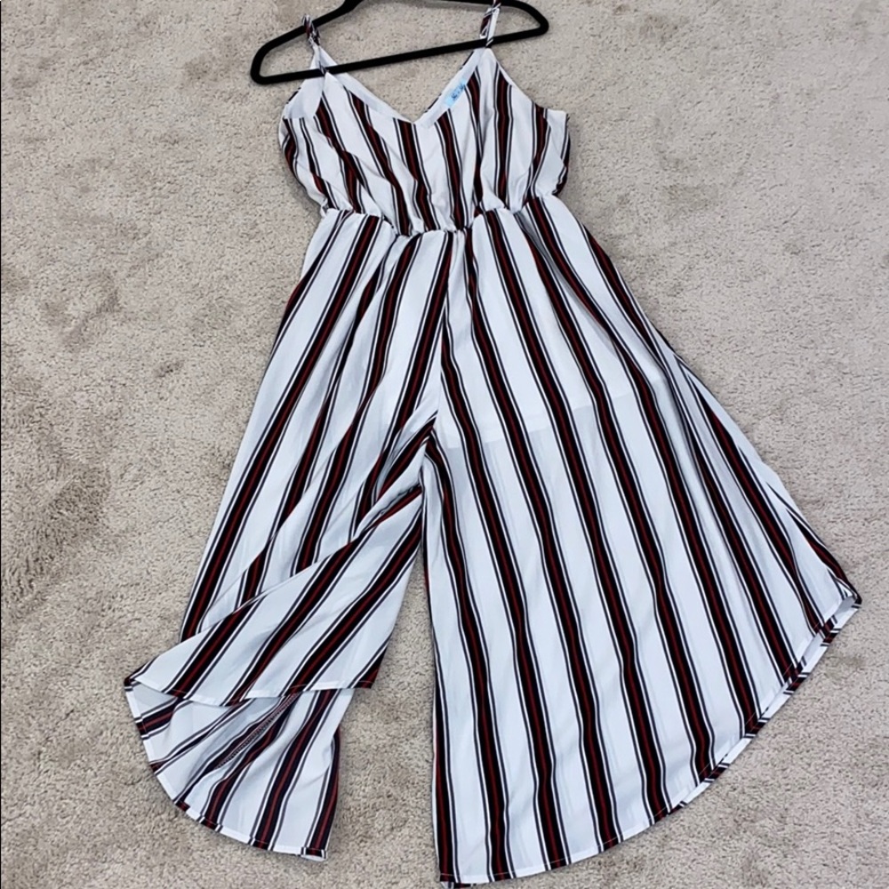 Stripped jumpsuit